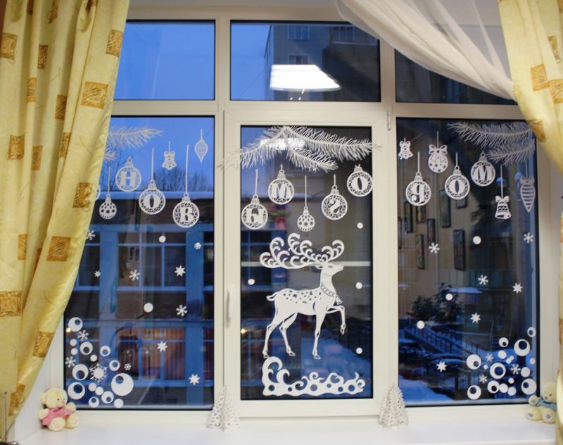 Обычные окна в волшебную новогоднюю сказку
